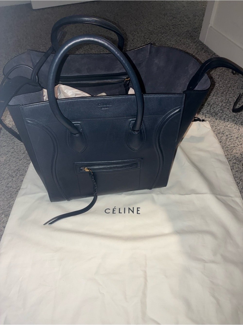 Celine Luggage Phantom Tote